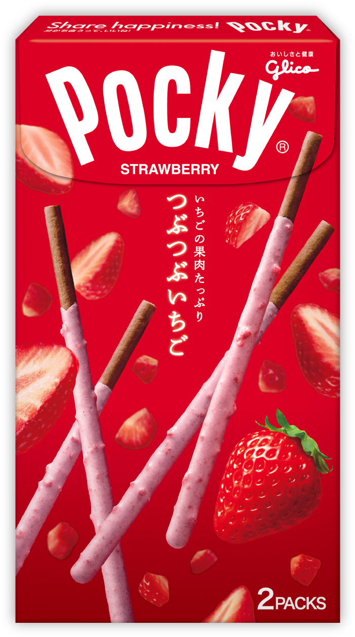 つぶつぶいちごポッキー Pocky